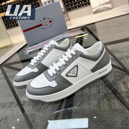 Prada District Perforated Leather Sneakers 35-39