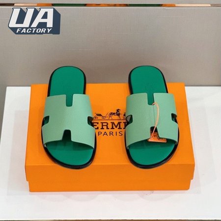 Hermes Oran Sandal Green 39-44