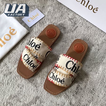 Chloe Woody Flat Mule 35-40